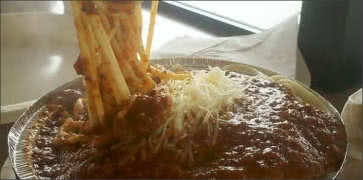 Pizza Palace Spaghetti with Meat Sauce