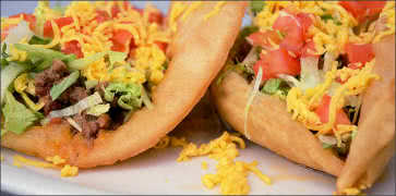 Beef Puffy Tacos