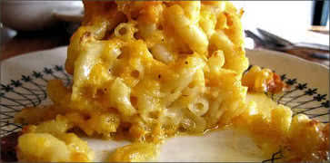 Slice of Mac and Cheese