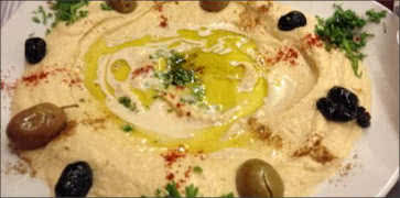 Hummus Plate Appetizer
