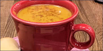 Caribbean Pumpkin Soup in a Mug