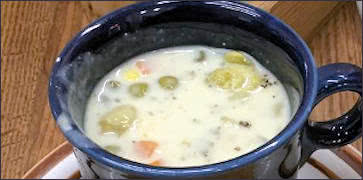 Creamy Vegetable Soup in a Mug