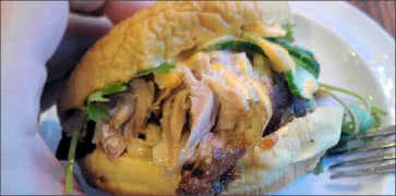 Cracklin Duck Herb Sandwich