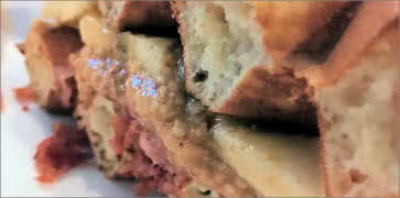 Jason Gi-ham-brie Waffle Sandwich