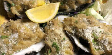 Crab Stuffed Oysters