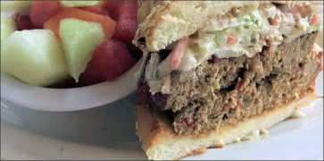 BBQ Meatloaf Sandwich Special