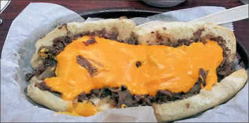 Steak Hogie with Cheese and Onions