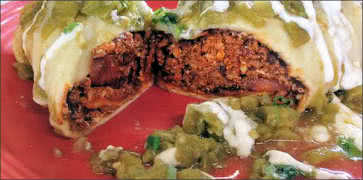 Turkey Sausage Breakfast Burrito