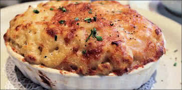 Mac and Cheese with Fontina and Parmigiano