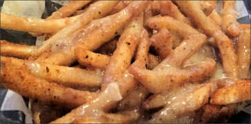 Fries with Buzzard Gravy