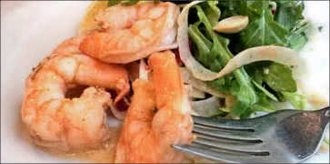 Poached Shrimp Salad