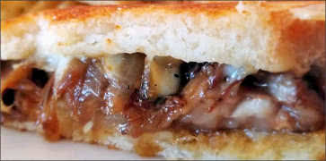 Rock Candy Short Rib Grilled Cheese Sandwich