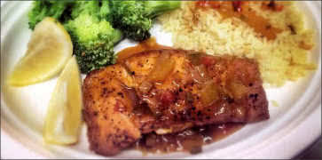 Sweet and Sour Salmon