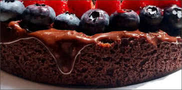 Chocolate and Berry Torte