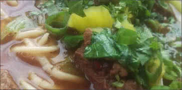Sichuan Braised Beef Noodle Soup